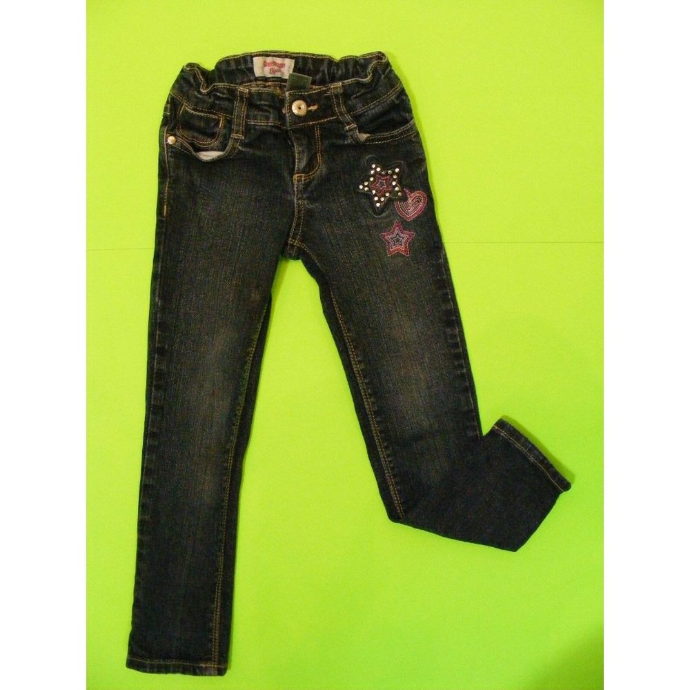 Osh Kosh B'gosh Girls Jeans Size 4 Embellished Str